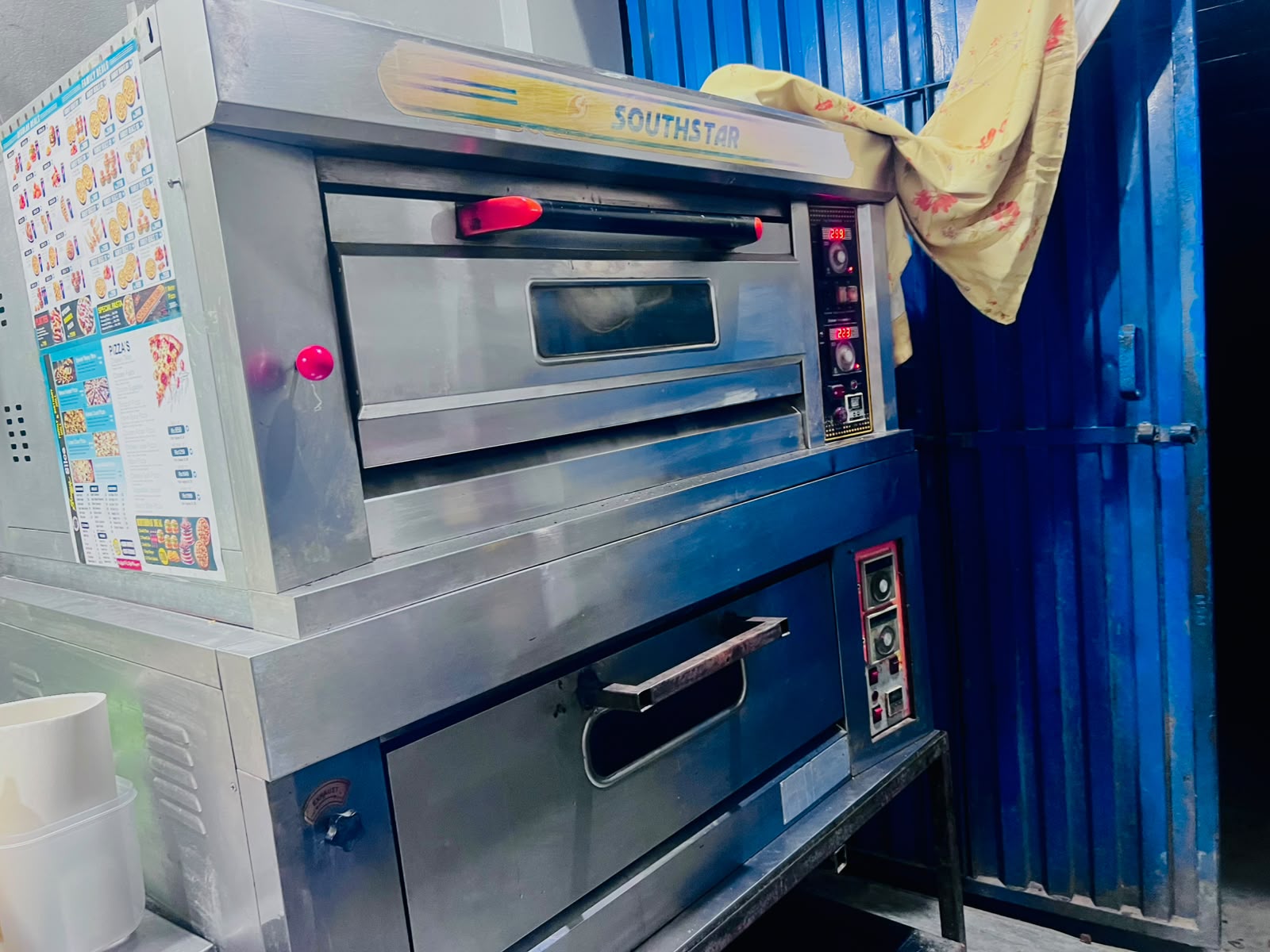 Kitchen at Saucy Slice