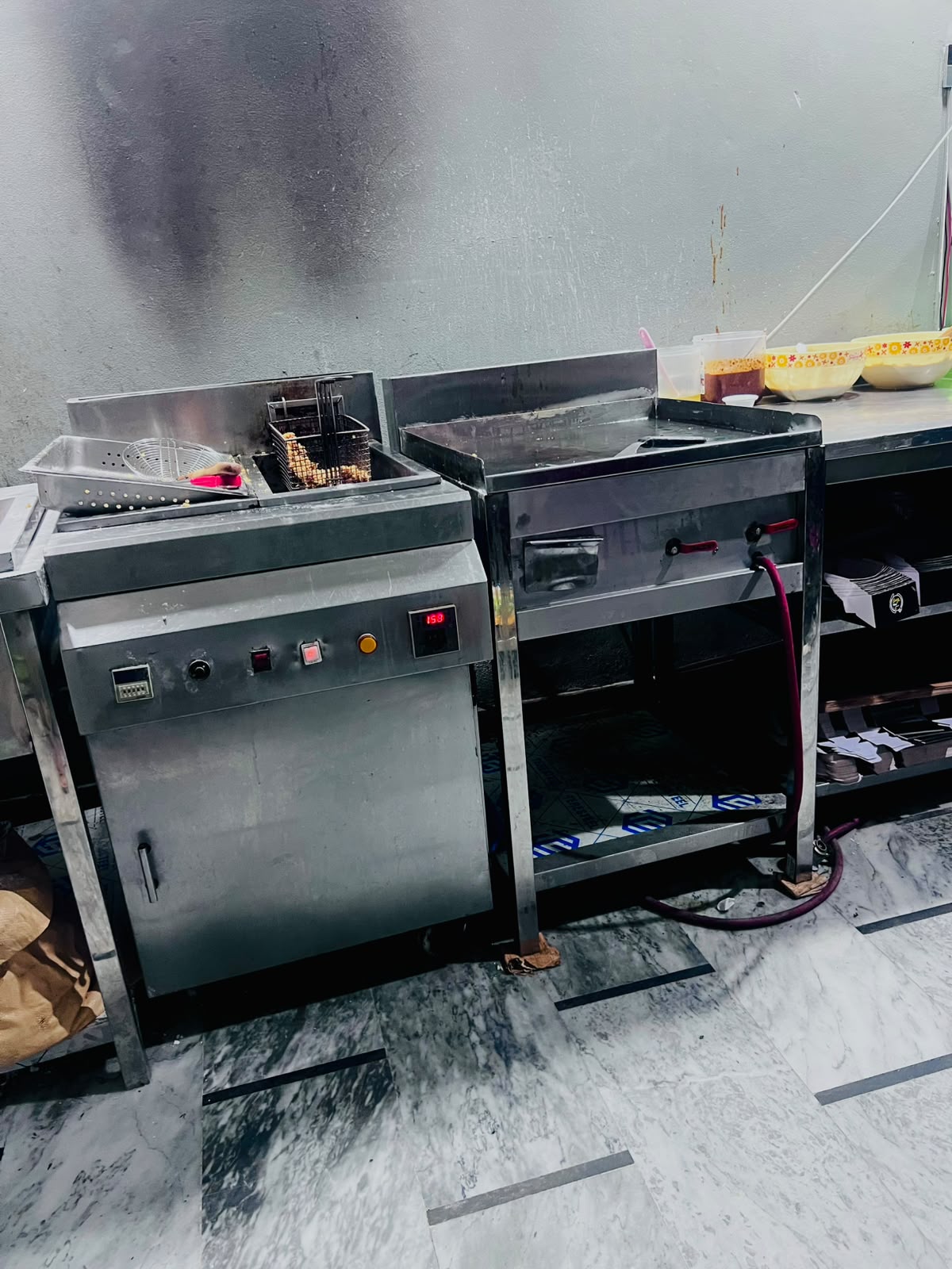 Kitchen at Saucy Slice